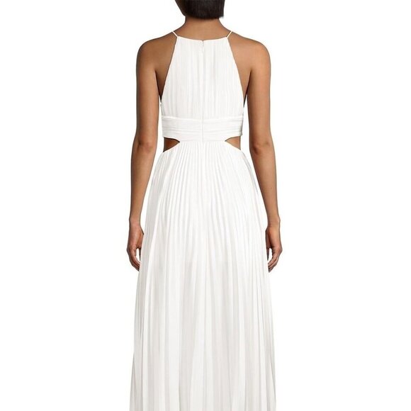 Aiifos Arianna Cutout Pleated Gown. Size 6 - Picture 3 of 11